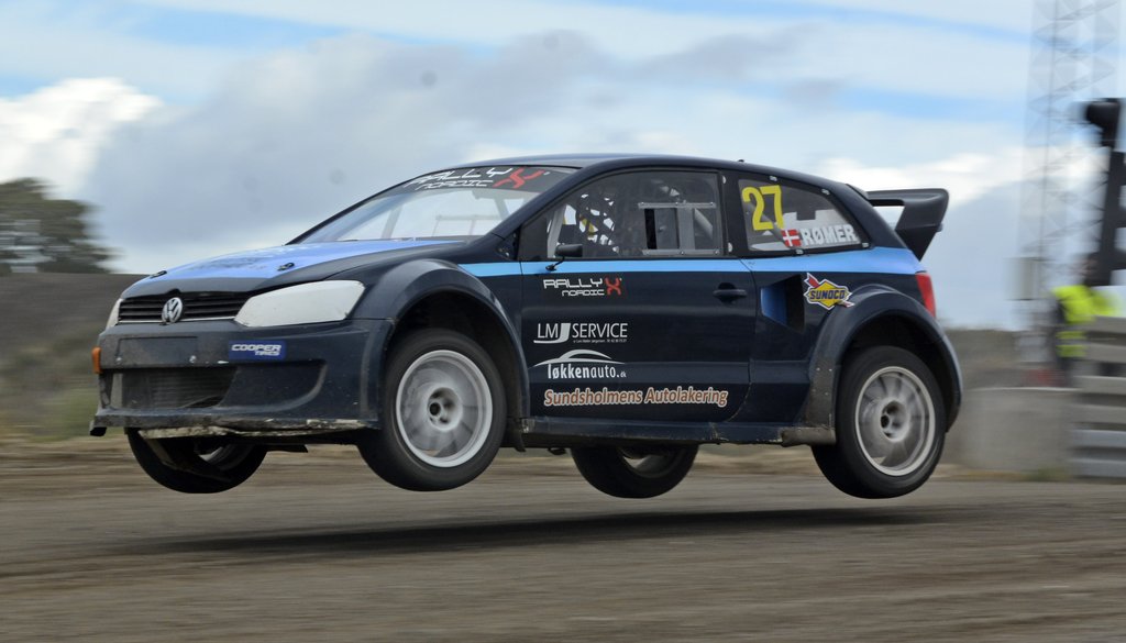 Dennis Rømer er klar til et flyvende come back i sin genopbyggede VW Polo 6R RX SuperCar
